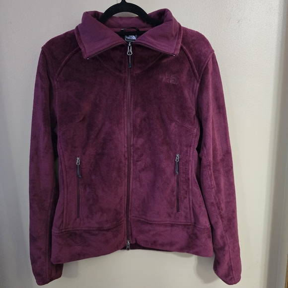 THE NORTH FACE Plush‎ Purple Fleece Jacket - Picture 1 of 6